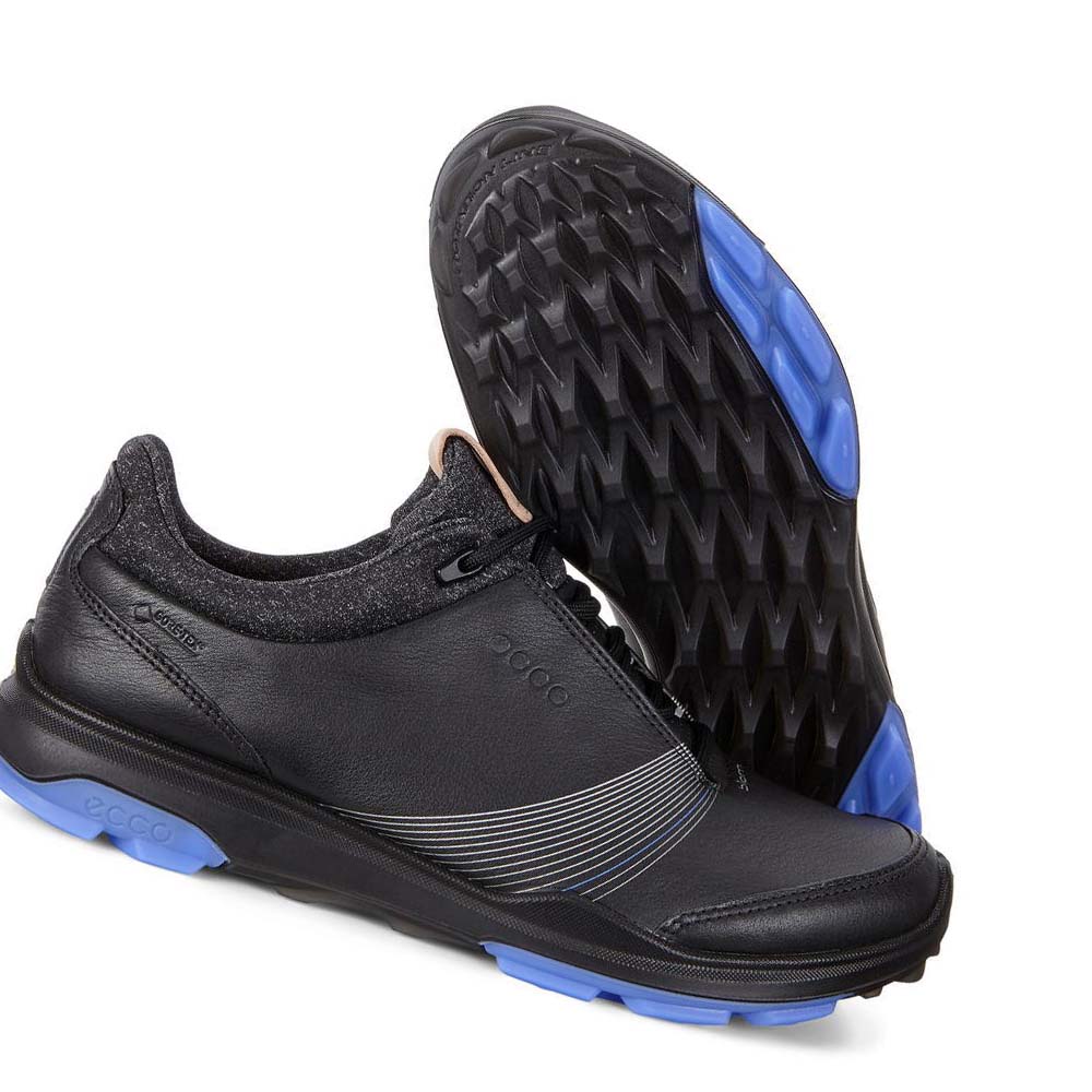 Női Ecco Biom Hibrid 3 Gtx Golf Cipő Fekete | HU 128GSO